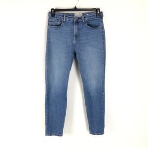Everlane Ankle Skinny Jeans Women's Size 30 Mid-Rise Stretch Denim Casual